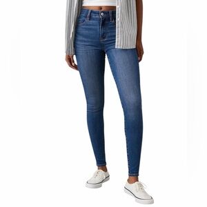 American Eagle Jegging Dark Blue Next Level Stretch Jeans SIZE 6